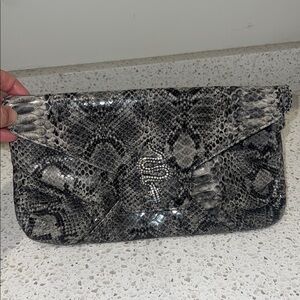 Vintage snake clutch